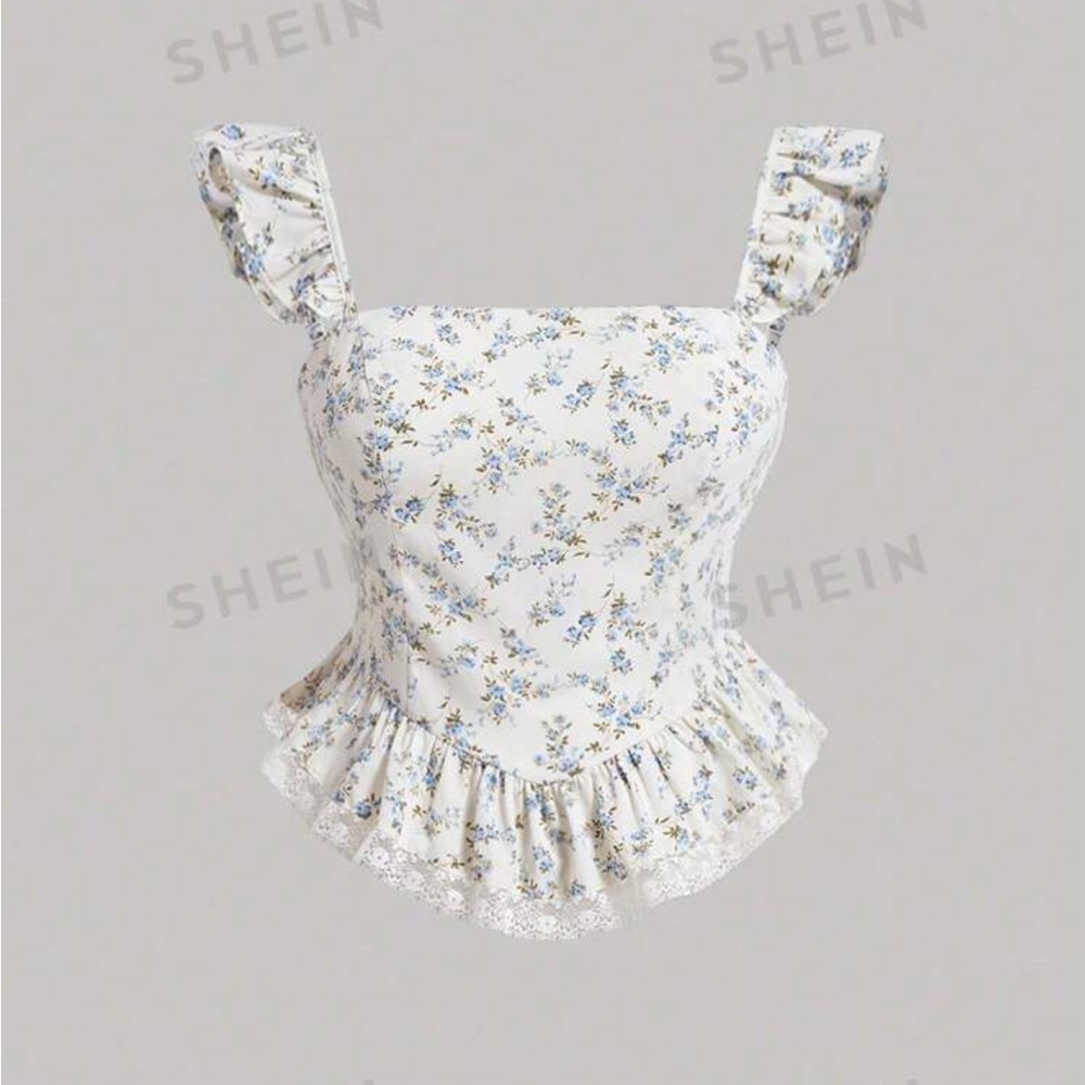 NWT Corset Tank Top
